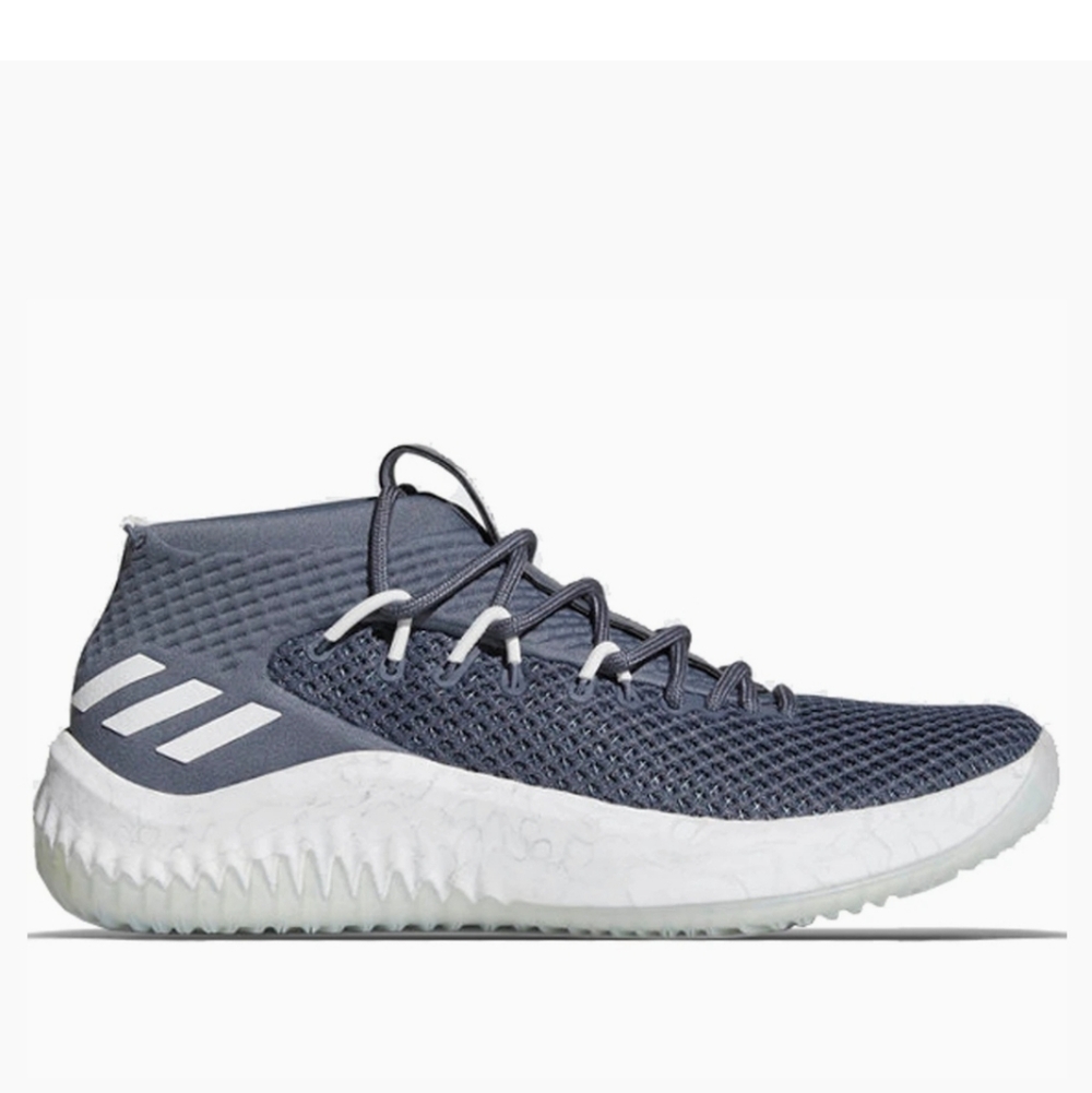 adidas Dame 4 Onix Men's Basketball Shoes Grey White Size 18